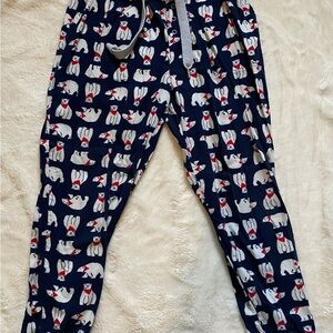 Aerie Polar Bear Pajama Joggers